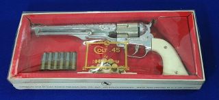 Hubley Colt 45 & Ammo Clip 11