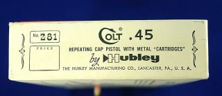 Hubley Colt 45 & Ammo Clip 7