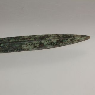 SCARCE - Assyrian Bronze Sword Decorated with faces Circa 2000 - 600 BC - 702mm 8