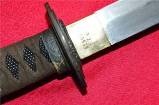 WW military Japanese Army NCO Navy Officer Saber Sword Samurai Katana 4