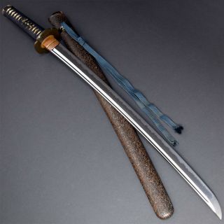 Antique Nihonto Japanese Katana Sword Wakizashi Tomomitsu 友光 W/koshirae Bo - Hi Nr