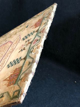 ANTIQUE c.  1816 SEWING SAMPLER by MARY ANN BARNES 11