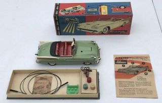 1950’s Germany Schuco Elektro Synchromatic 5700 Packard Car,  Box,  Paper,  Etc