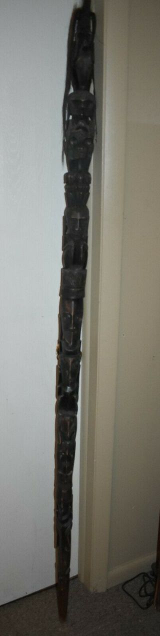 ORIG $399 BATAK SHAMANS MAGIC STAFF 1900S 68 