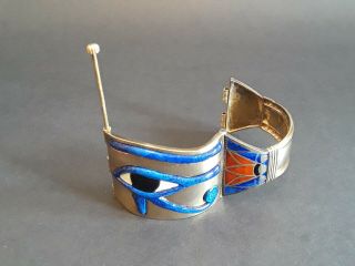 King Tut MMA 1976,  Brass Eye of Horus Bracelet 6
