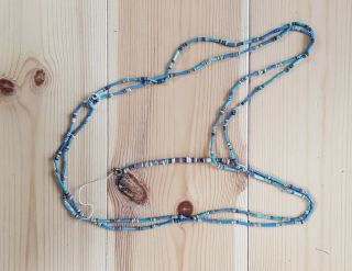 Ancient Egyptian Faience Bead Necklace