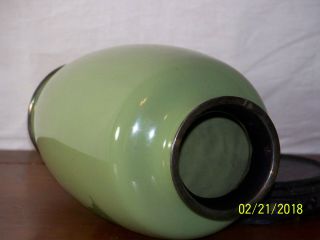Oriental Hand Made Cloisonne Vase w/Custom Box 9