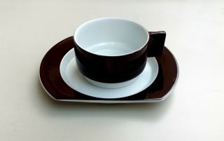 J.  Colombo & A.  Pozzi Coffee Cup Set For Alitalia_from Richard Ginori Italy_line72