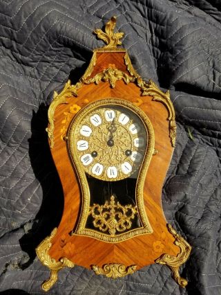 Vintage Fhs Germany Mantle Clock