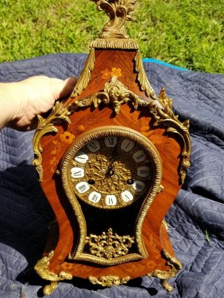 Vintage FHS Germany Mantle Clock 2