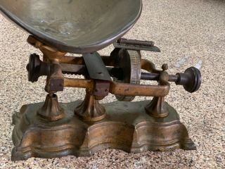 Antique C.  1900 Dodge Micrometer Scale,  Cast Iron & Brass,  Yonkers Ny,  1903