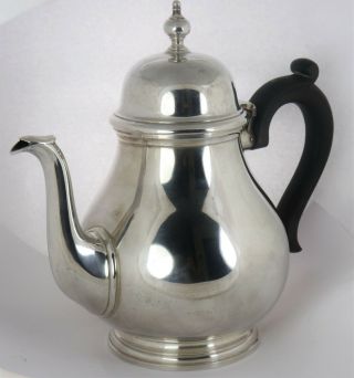 1870 Tiffany & Co.  Sterling Silver Teapot Kettle.  925 23 Troy Oz Queen Ann 22555