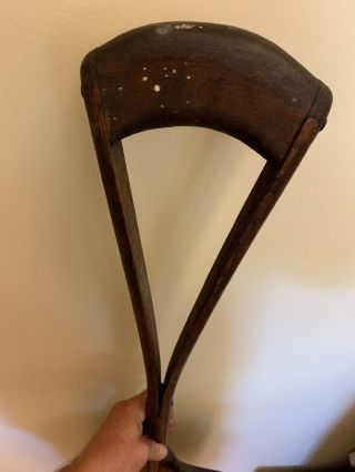 Antique Wooden Shovel Vintage Country Primitive A,  W/ Patina 12