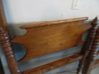 Early Antique Rope Twin Bed 3