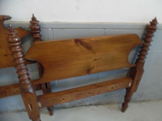 Early Antique Rope Twin Bed 4