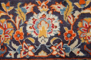 Vintage Traditional Persian Area Rug RED BLUE Oriental Hand - Knotted Wool 10x13 7
