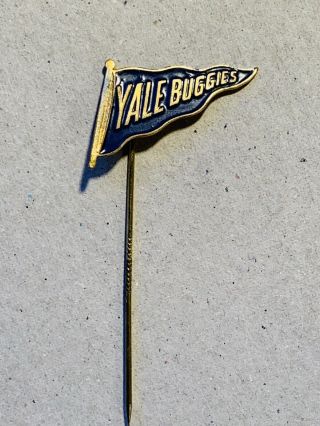 Antiue Yale Buggies Rare Advertising Stick Pin Connersville Indiana