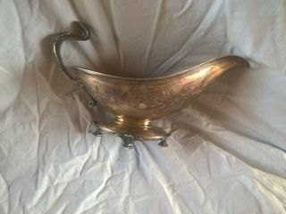 Antique Tiffany 1870 Sterling Silver Gravy Boat $499.  00