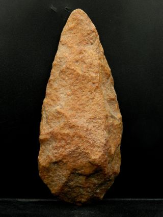 ANCIENT Quartzite HAND AXE - Acheulean Civilization - 17 cm LONG - Sahara 2