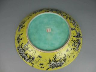 Chinese Antique Porcelain famille verte Flower and Bird Patterns plate 10