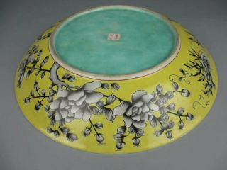 Chinese Antique Porcelain famille verte Flower and Bird Patterns plate 6