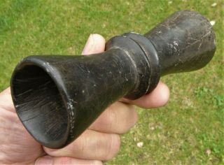 PIPE: SHAMAN TUBE - STYLE,  SANTA CATALINA ISLAND,  (A RALPH GLIDDEN FIND) 9