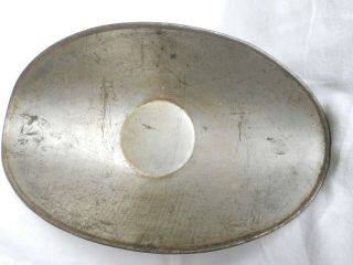 Vintage Antique General Store Galvanized Scale Pan Hardware Tray 12 