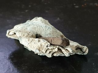 Roman Lead Curse Tablet With Iron Nail Uk Detector Find