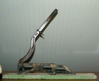 Antique Parsons Bros Vintage Slate Cutter Punch Model 629 Roofing Hand Tool