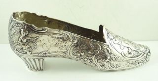 Sterling Silver Shoe by Neresheimer,  Hanau,  Germany for Berthold Hermann Muller 3