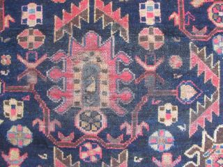 A BRILLIANT OLD HANDMADE ZANJAN ORIENTAL RUG (193 x 130 cm) 11