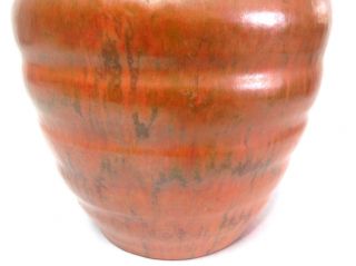Vtg Arts & Crafts LAMP North Carolina/NC Cole era Art Pottery Ringware Vase NR 5
