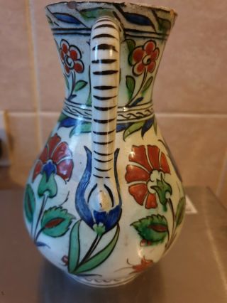 Cantagalli 19thc Iznik style jug 3