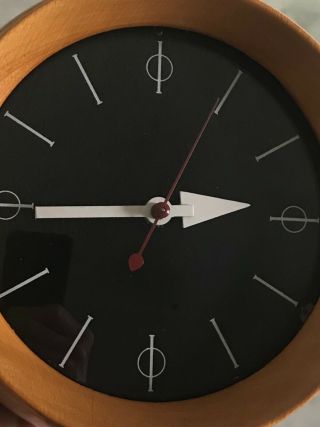 Vintage George Nelson Desk Clock / Howard Miller Chronopak 10