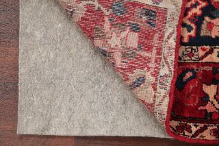 Vintage Geometric RED Bakhtiari Persian Area Rug Oriental Hand - Knotted Wool 7x10 12