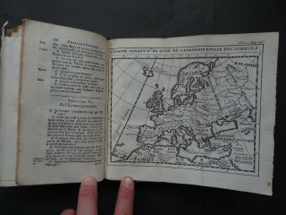 1729 Limiers Atlas La Science Personnes de la cour / engravings,  Delisle maps 10