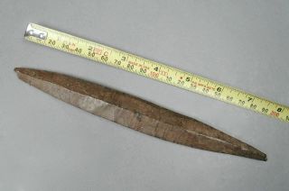 Rare 500 - 5000,  Yrs Huge 8 " Ancient Inuit Eskimo Artifact Fossil Harpoon Or Knife