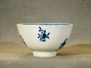 18th Century Caughley Thomas Turner Salopian Mandarin Boy Tea Bowl 1780 - 1785 3