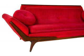 Rare Mid Century Modern Vintage 1970 ' s Rowe Sofa. 4