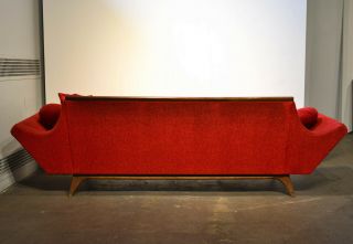 Rare Mid Century Modern Vintage 1970 ' s Rowe Sofa. 9