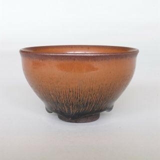 Chinese Antique Jian / Jianyao ' Hares Fur ' Tea Bowl,  Song dynasty or later 2