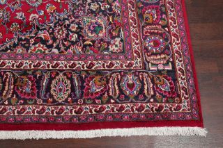 Spectacular Vintage Busy Pattern Floral Kashmar Persian Oriental Area Rug 8x11 7