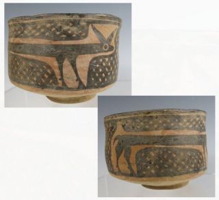 Very Unusual Indus Valley – Balochistan Ancient Pottery Bowl.