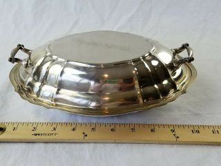 Gorham Sterling Silver Chippendale Covered Vegetable Dish 890 grams Not Scrap 8
