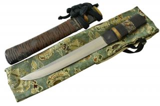 MINTY WWII Japanese Samurai Sword TANTO NIHONTO WW2 Shin Gunto KNIFE DAGGER 3