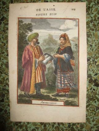 1683,  Engr.  Costumes,  Armenia[russia]Հայաստան,  Երևան,  Caucasus,  Erivan.  Yerevan,  Ararat