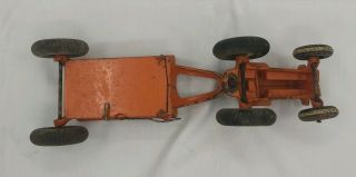 Arcade cast iron Toy Mccormick Deering Tractor & Trailer 265 - 0 9