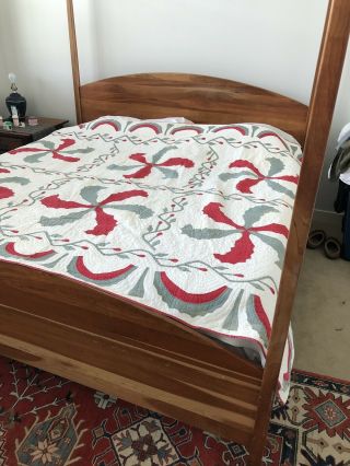 Antique Princess Feather Quilt 2