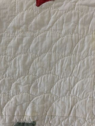 Antique Princess Feather Quilt 9