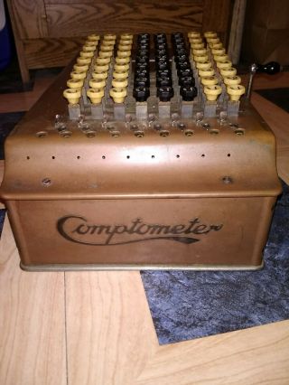 Vintage 1920 ' s Felt & Tarrant Comptometer Model H (Good) 2